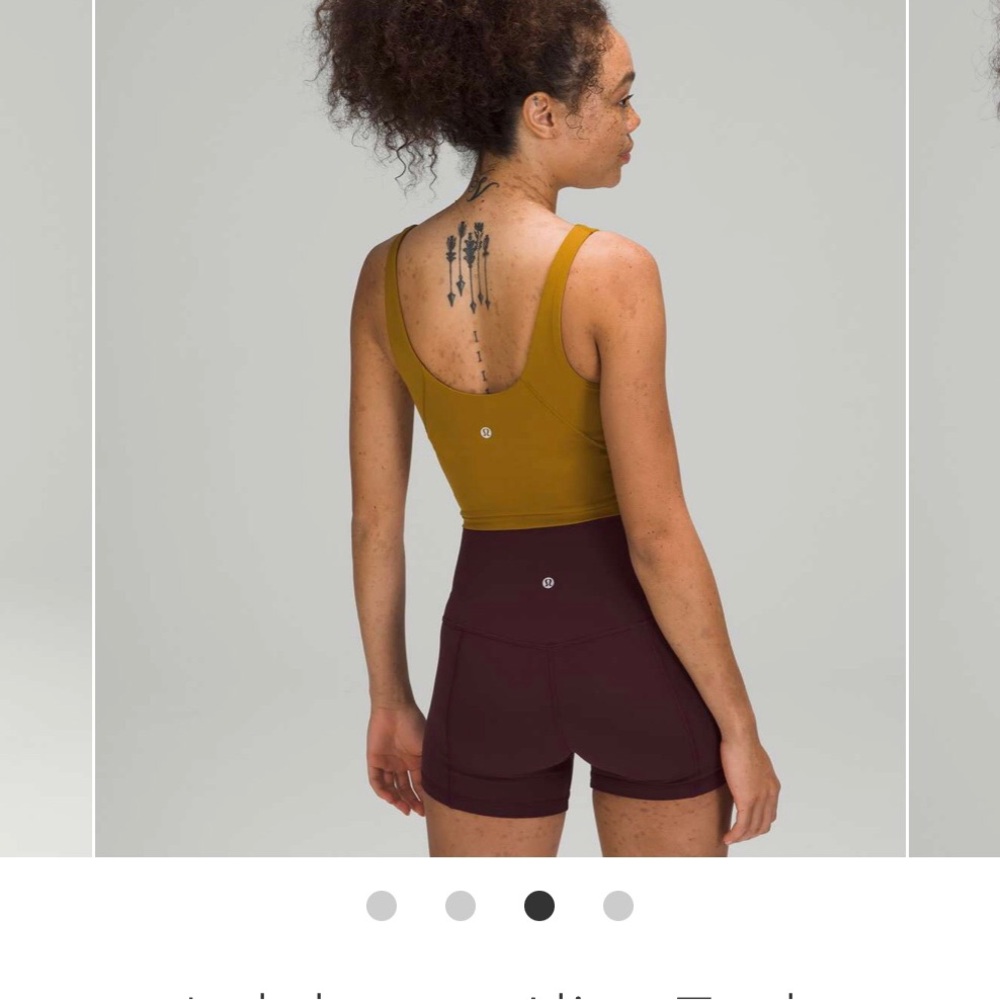 lululemon Align™ Tank Top in  color Gold Spice Size 6 - Picture 2 of 6
